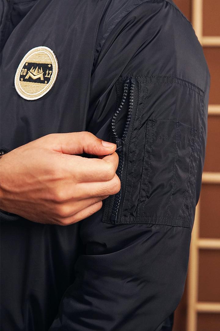 Deep Navy Maverick Jacket - Mendeez PK 
