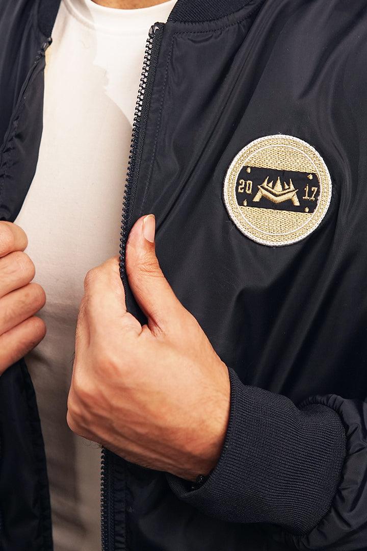 Deep Navy Maverick Jacket - Mendeez PK 