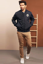 Deep Navy Maverick Jacket - Mendeez PK 