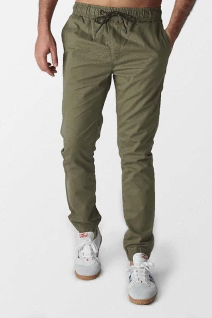 Jogger Pants Slim fit - Olive Green - Mendeez PK 