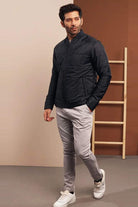 Navy Puffer Jacket - Mendeez PK 