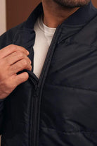 Navy Puffer Jacket - Mendeez PK 