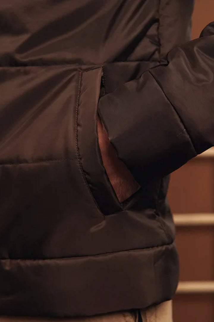 Mocha Puffer Jacket - Mendeez PK 