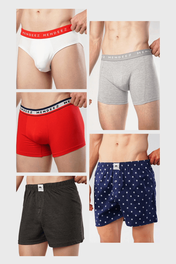 All Star - Pack of 5-MENDEEZ-Boxers
