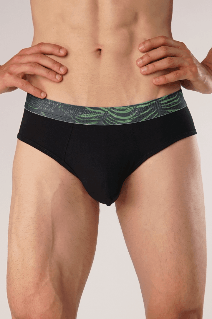 Areca Palm Briefs – Pack of 3-MENDEEZ-Brief