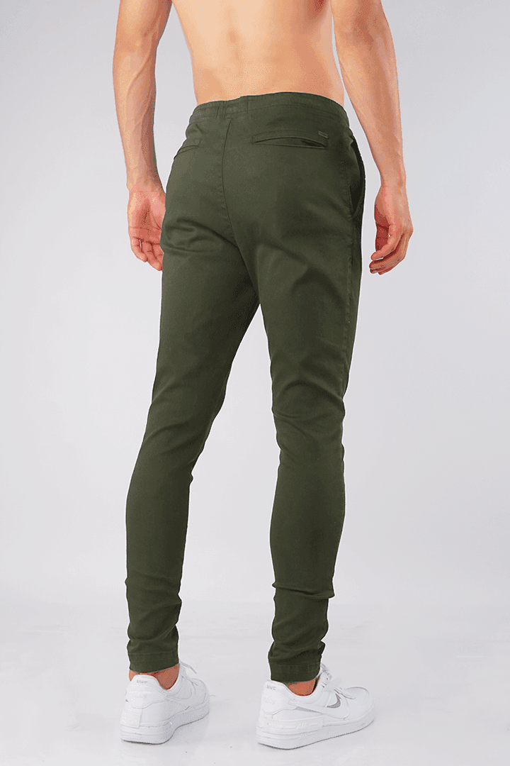 Army Green All Day Pants-MENDEEZ-Jogger Pants