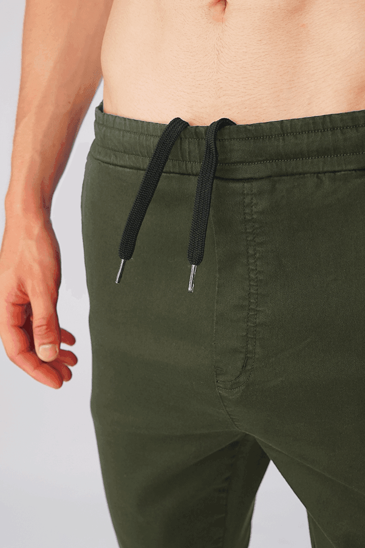 Army Green All Day Pants-MENDEEZ-Jogger Pants