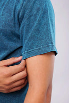 Azure Blue T-shirt-MENDEEZ-T-Shirts