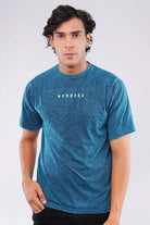 Azure Blue T-shirt-MENDEEZ-T-Shirts