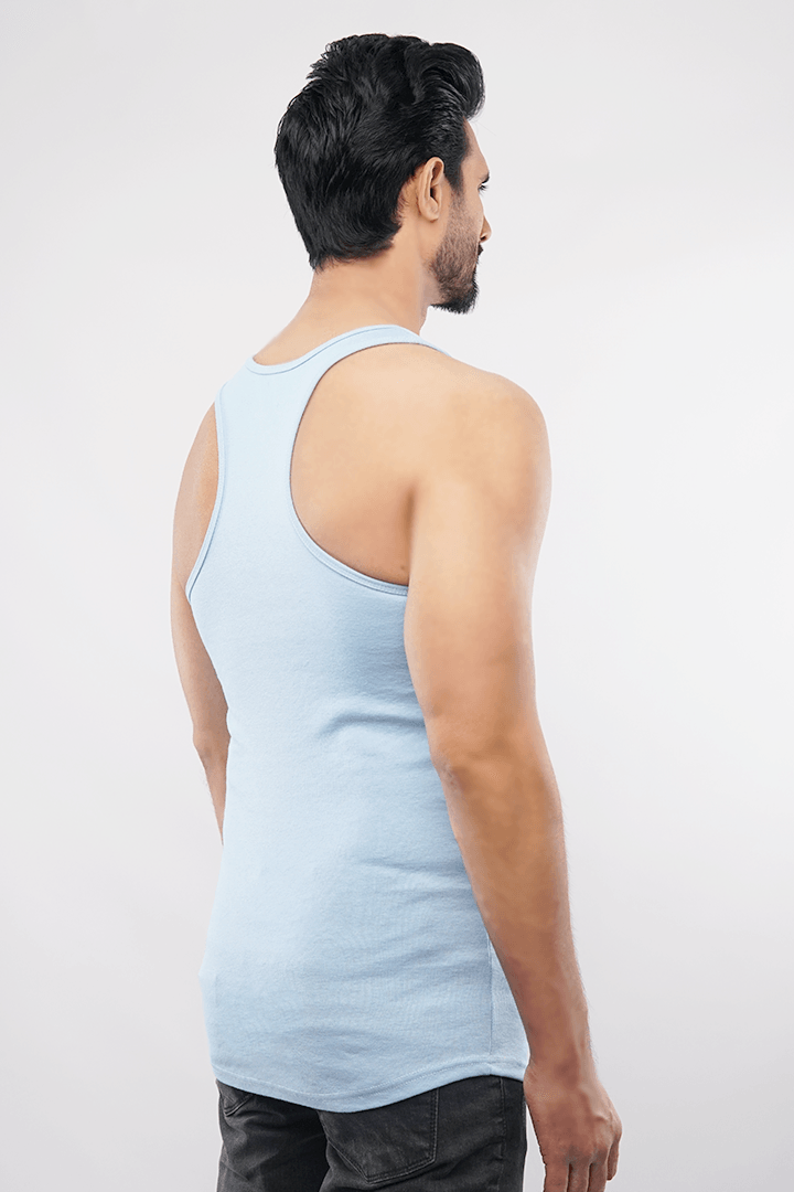 Pastel Blue Tank Top-MENDEEZ-Tanktops