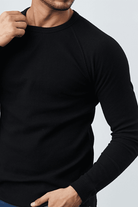 Jet Black Thermal Sweatshirt - Mendeez PK 