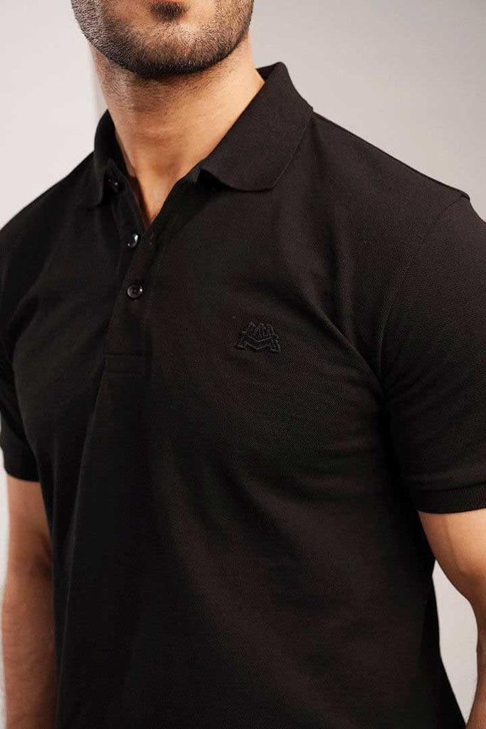Black Polo-MENDEEZ-T-Shirts