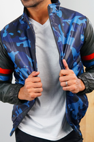 The Peacoat Printed Bomber Jacket - Mendeez PK 