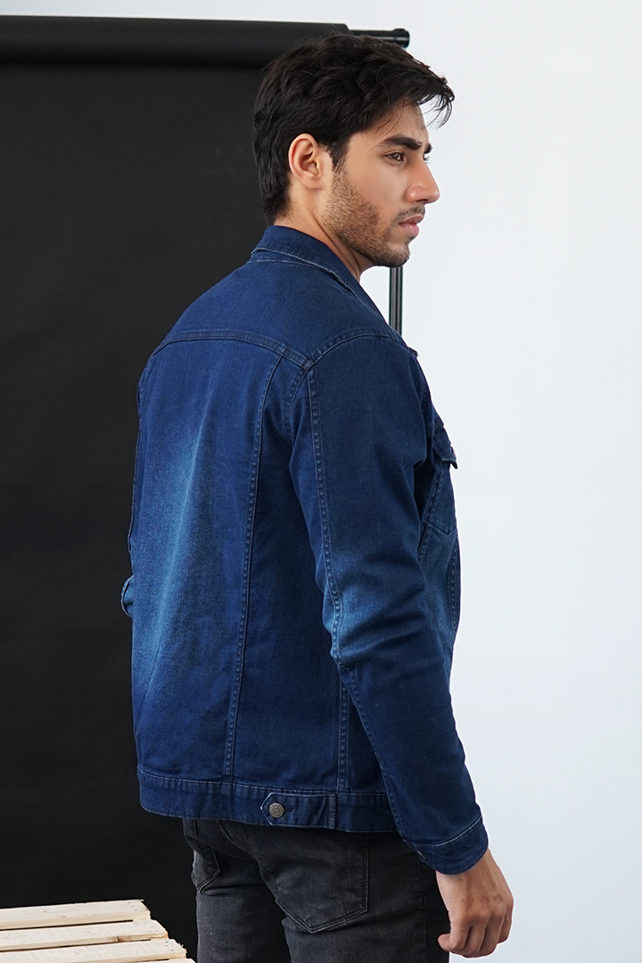 Classic Blue Denim Jacket - Mendeez PK 