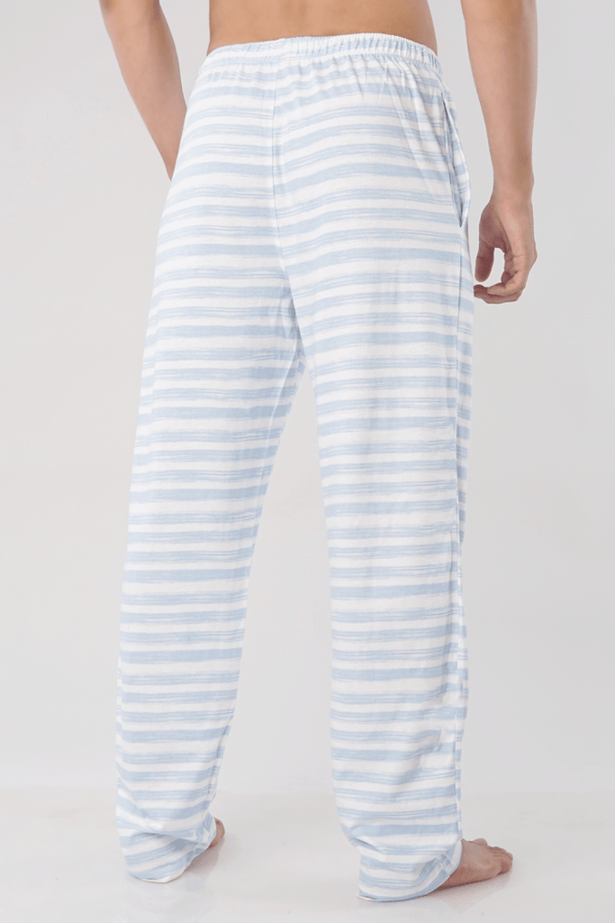 Breton Stripes Jersey Pajamas-MENDEEZ-Pajama