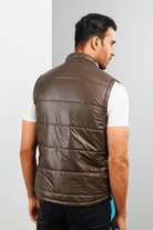 Bronzer Moondust Sleeveless Puffer Jacket-MENDEEZ-Jackets