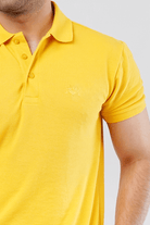 Cadmium Yellow Polo T-Shirt-MENDEEZ-T-Shirts