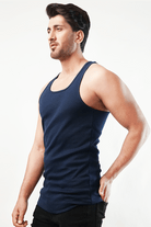 Calisthenics Tank Top - Navy Blue - MENDEEZ (4791105945709)