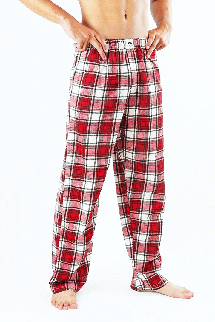 Checker Red Pajama - MENDEEZ (4757356871789)