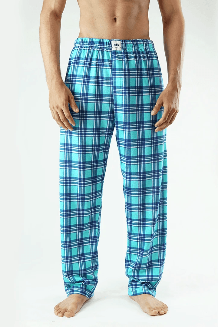 Chequer Loungewear Pants - MENDEEZ (4733144694893)