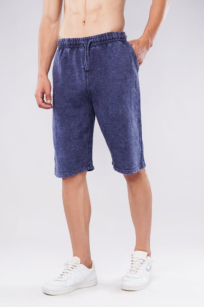 Cobalt Blue Summer Shorts-MENDEEZ-Shorts