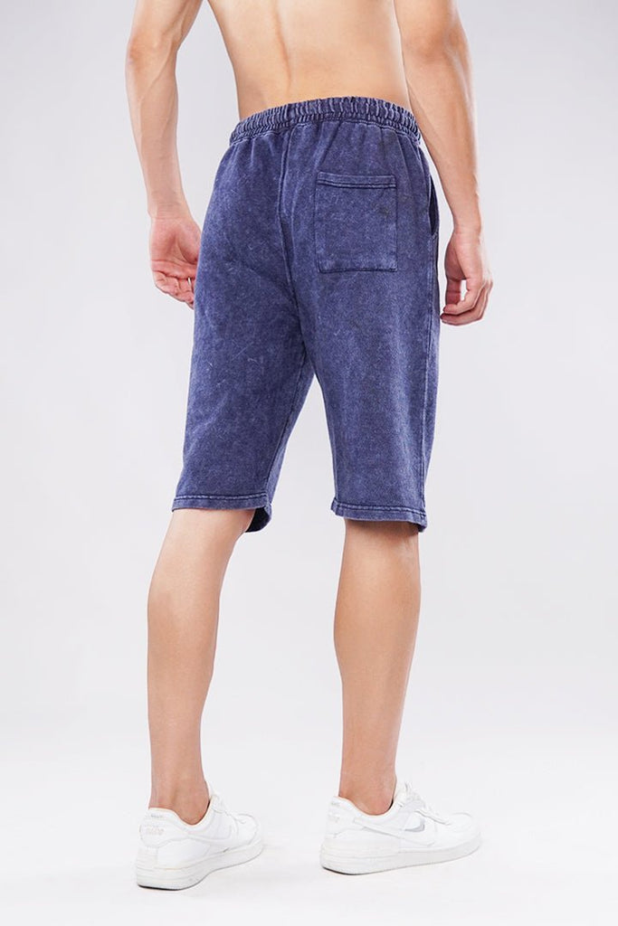 Cobalt Blue Summer Shorts-MENDEEZ-Shorts