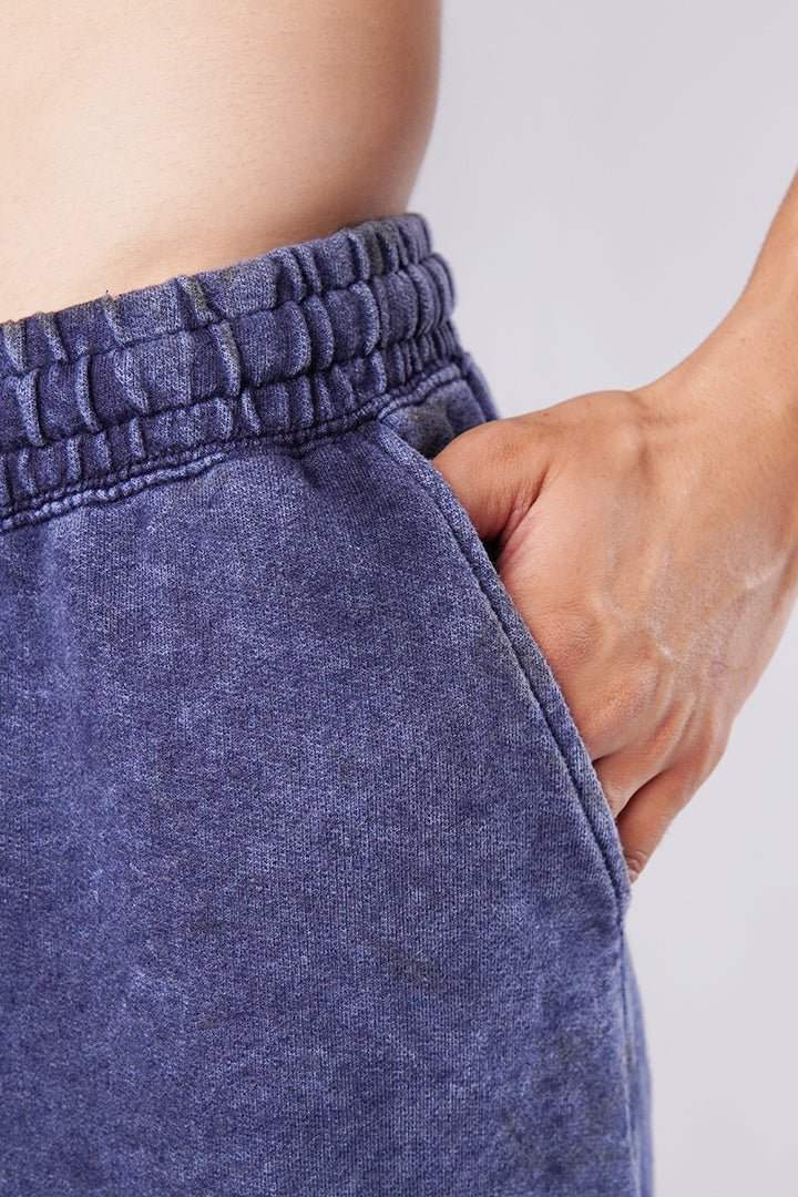 Cobalt Blue Summer Shorts-MENDEEZ-Shorts