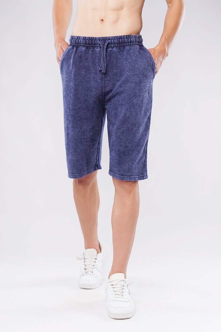 Cobalt Blue Summer Shorts-MENDEEZ-Shorts