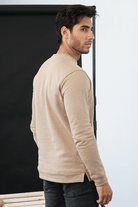 Beige Terry Sweatshirt - Mendeez PK 