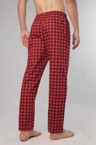 Red Plaid Woven Pajama - Mendeez PK 