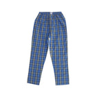 Woven Pajama Pants - Check Blue (1663545671789)