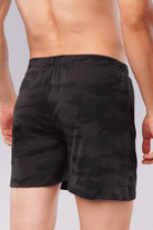 Dark Puzzle Camo Jersey Boxer Shorts-MENDEEZ-Boxers