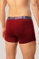 Deep Burgundy Boxer Trunk-MENDEEZ-Trunks