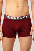 Deep Burgundy Boxer Trunk-MENDEEZ-Trunks