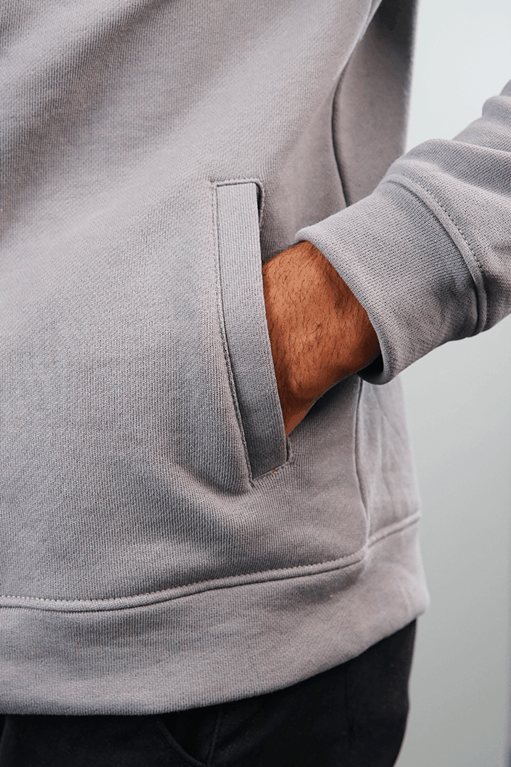 Feather Gray Terry Jacket-MENDEEZ-Jackets