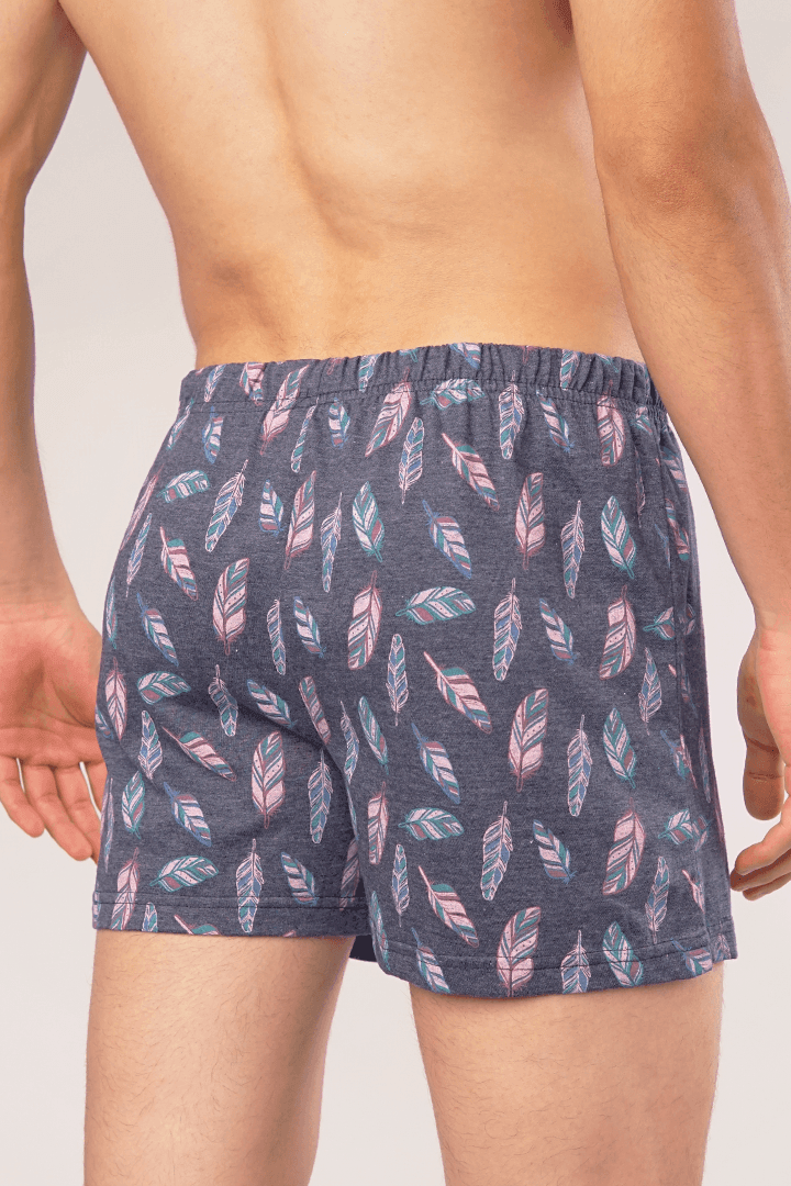 Foliole Jersey Boxer Shorts-MENDEEZ-Boxers