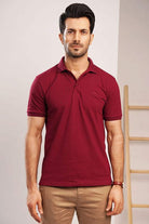 Garnet Polo-MENDEEZ-T-Shirts