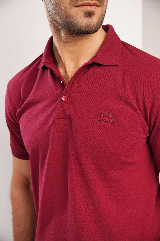 Garnet Polo-MENDEEZ-T-Shirts