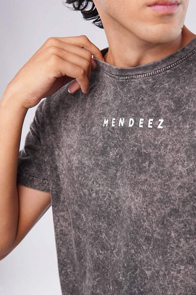 Grainy Gray T-shirt-MENDEEZ-T-Shirts