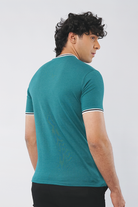 Emerald Green Henley T-shirt - Mendeez PK 