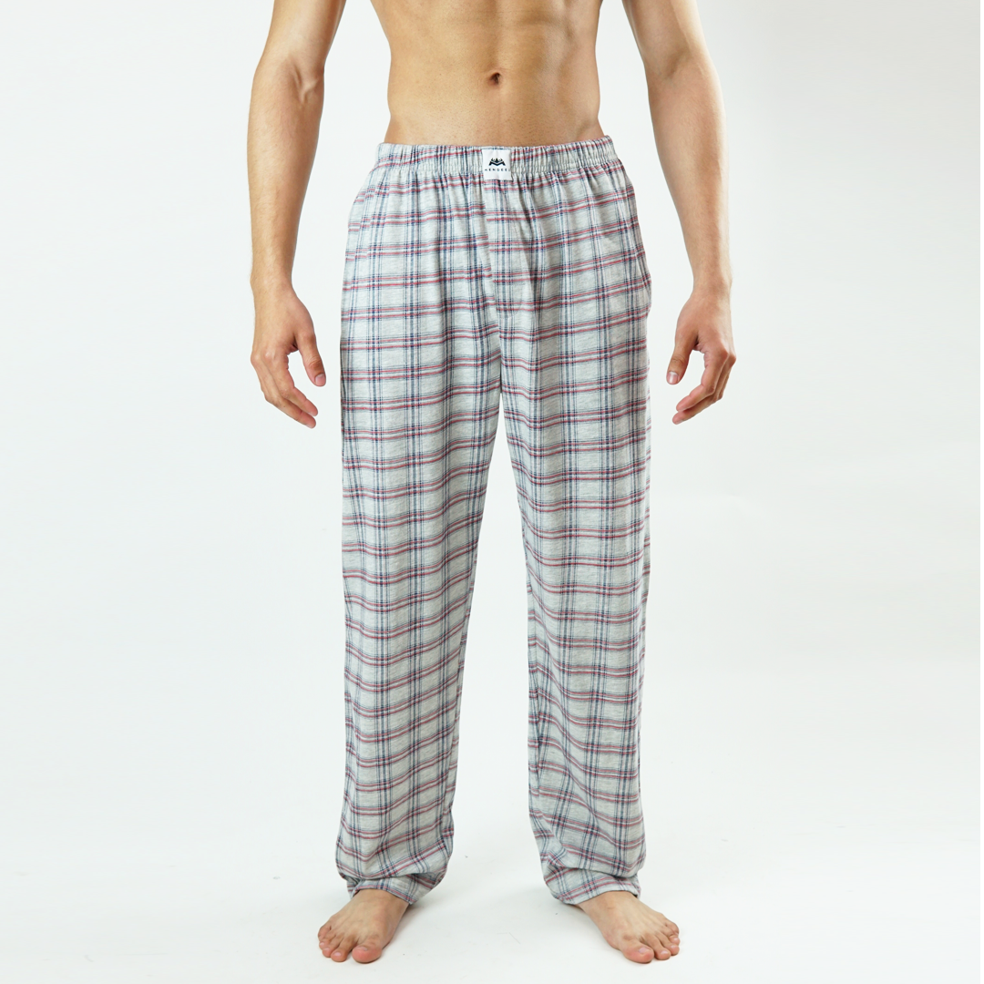 Jersey Pajama Pants - Check (4476234104941)