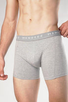 Heather Grey Boxer Brief-MENDEEZ-Brief