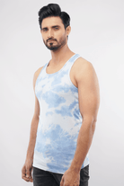 Icy Blue Tie and Dye-MENDEEZ-Tanktops