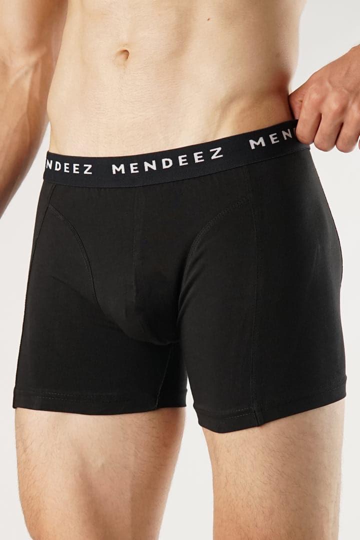 Jacquard Boxer Briefs - Pack of 3-MENDEEZ-Brief