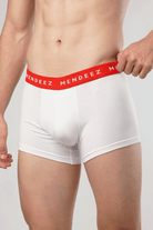 Jacquard Classic Colored Boxer Trunks - Pack of 3-MENDEEZ-Trunks
