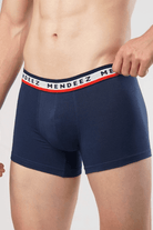 Jacquard Stripy Boxer Trunks - Pack of 3-MENDEEZ-Trunks