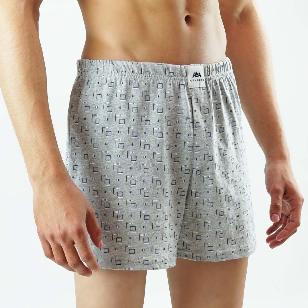 Jersey Boxer Shorts - Pack of 2 - MENDEEZ (4002544124013)