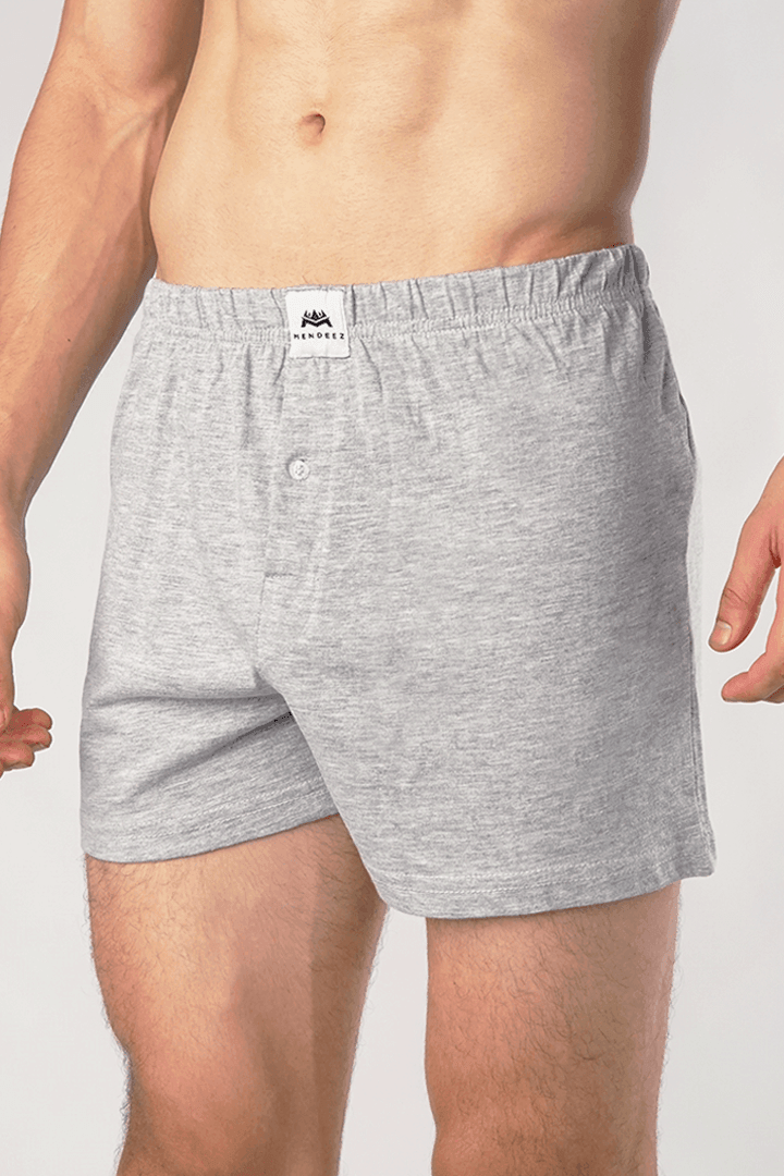 Jersey Boxer Shorts - Pack of 3 Colors-MENDEEZ-Boxers