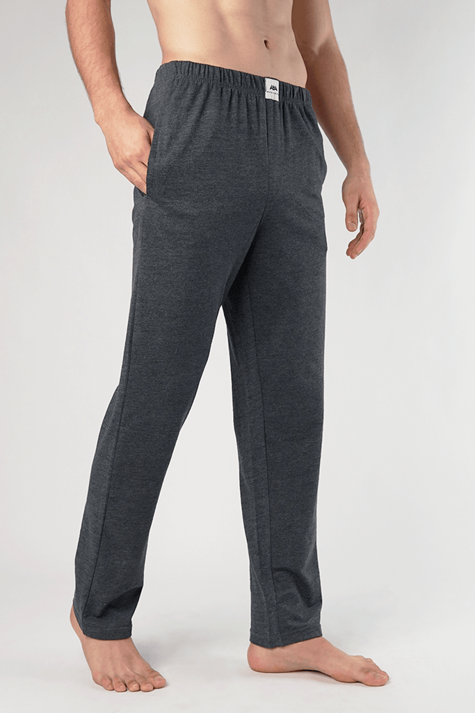 Jersey Pajama Pants - Charcoal Grey-MENDEEZ-Pajama