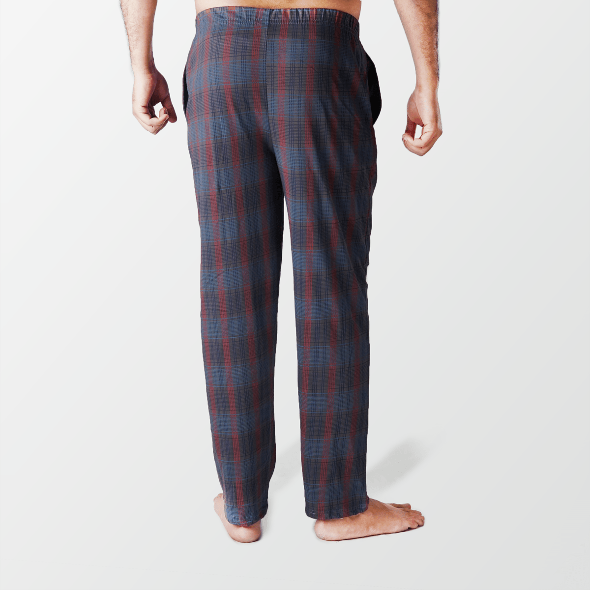 Jersey Pajama Pants - Check - MENDEEZ (4316169273453)